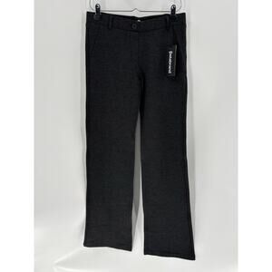 NWT Betabrand Dress Yoga Pants Womens Medium Long Gray Stretchy Mid Rise Casual